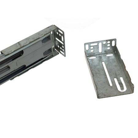 Gliderite Hardware 3-1/2 in. Face Frame Rear-Mounting Socket Brackets - SK-75, 10PK SK-75-10